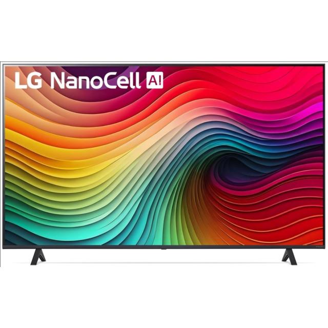 Телевизор LG 50" 50NANO80T6A.ARUG NanoCell, 4K Ultra HD, WebOS, Синий